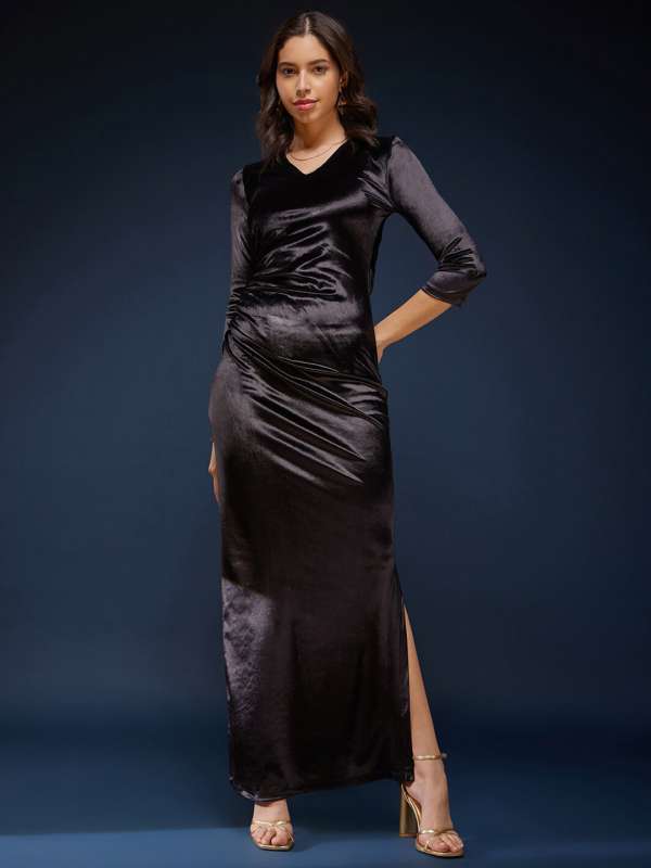 Long maxi dress myntra hotsell