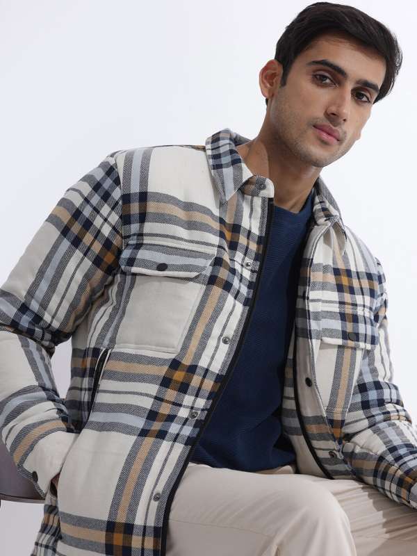 Half sleeve jackets for mens myntra store