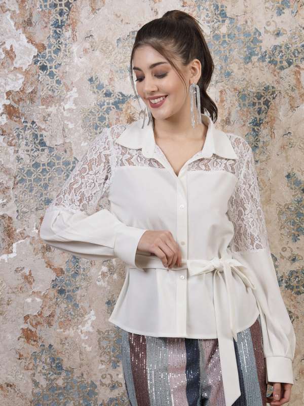 White party wear top top