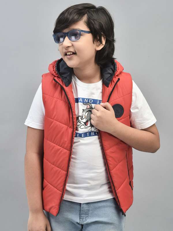 Red jacket for boy top