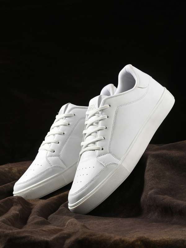 Hrx white shop sneakers jabong