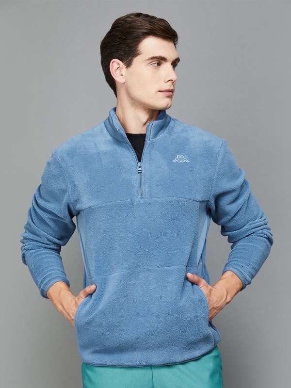 Mens grey kappa hoodie store