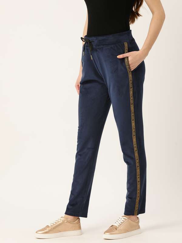 Navy Blue Apparel Women Track Pants - Buy Navy Blue Apparel Women