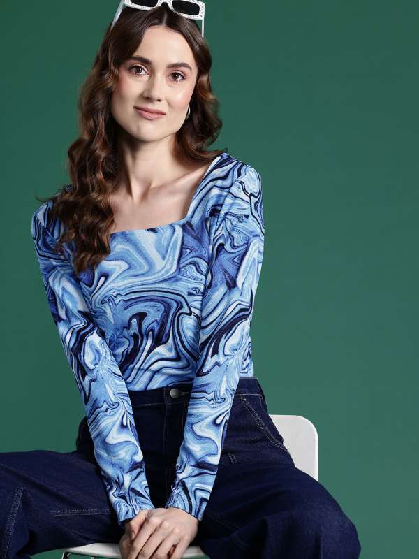 Long tops hotsell for jeans myntra