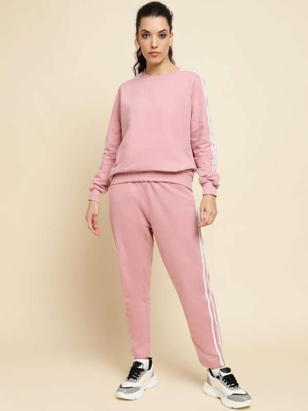 Womens peach sale adidas tracksuit