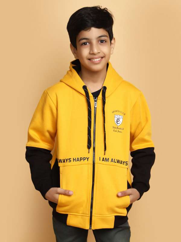 Yellow Hoodies For Boys Buy Yellow Hoodies For Boys online in India