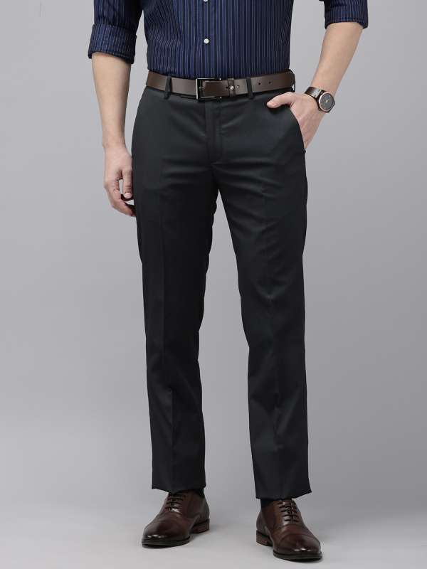 Buy Black Formal Pants Online Myntra
