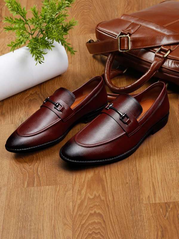 Wine colour outlet formal shoes