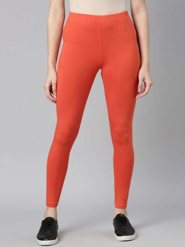 Orange leggings deals