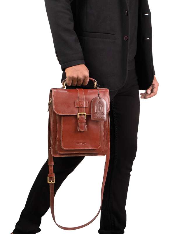 Moochies leather sling bags clearance