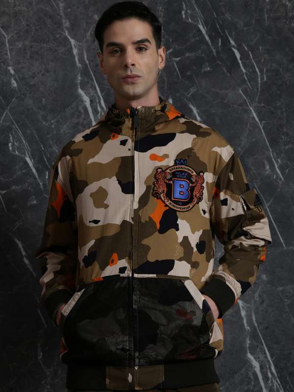 Breakbounce Green Jackets Buy Breakbounce Green Jackets online in India