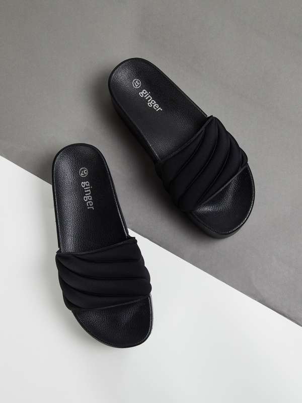 Ginger top bathroom slippers