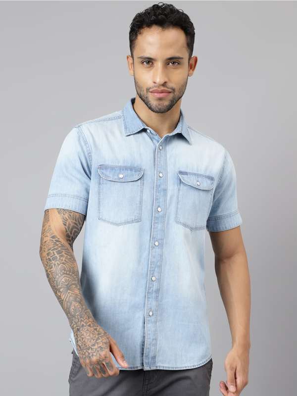 Woodland jeans shirt discount