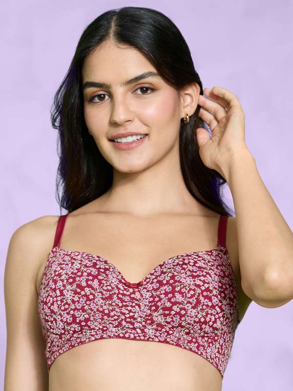 Floral Print Lycra Ornela Printed Padded Bra at Rs 150/piece in New Delhi