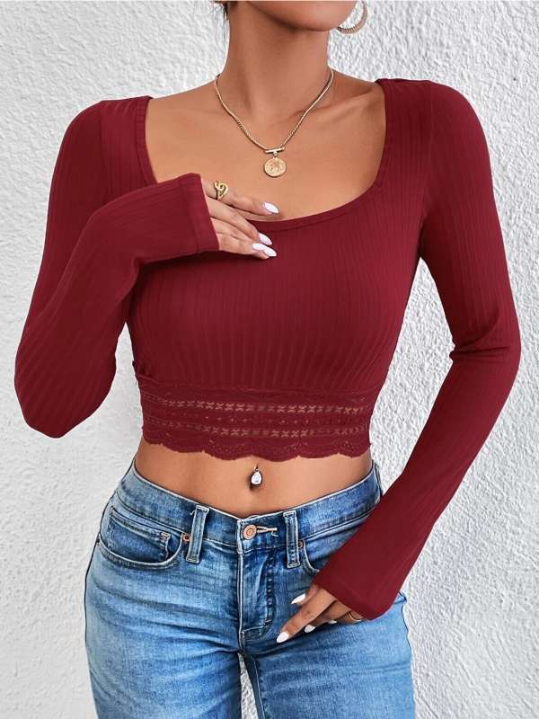 Myntra short tops clearance
