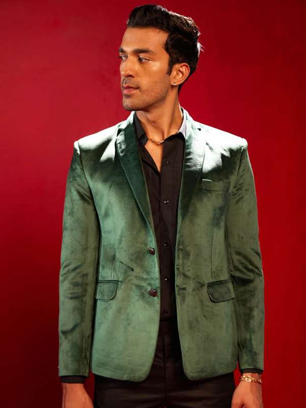 Mens Velvet Blazers Buy Mens Velvet Blazers online in India