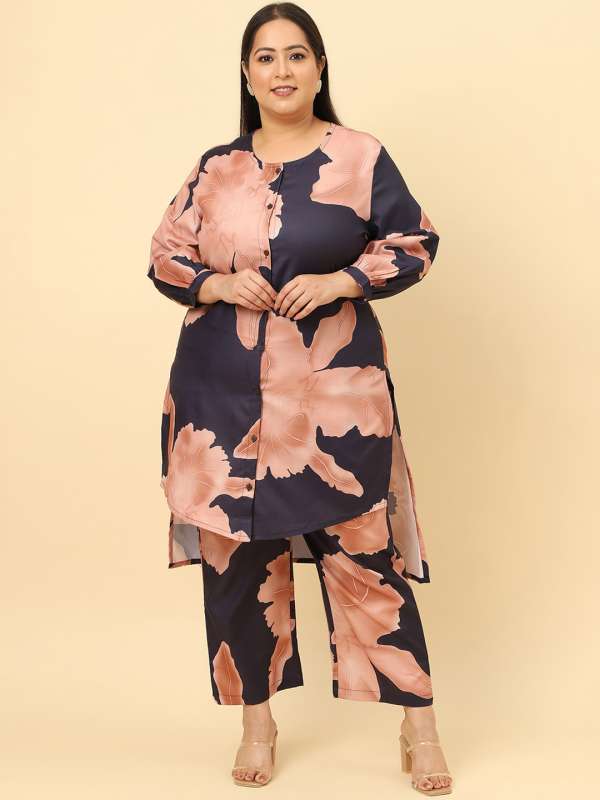 Buy Plus Size Kurta Sets for Women Online Up to 5XL – Varanga
