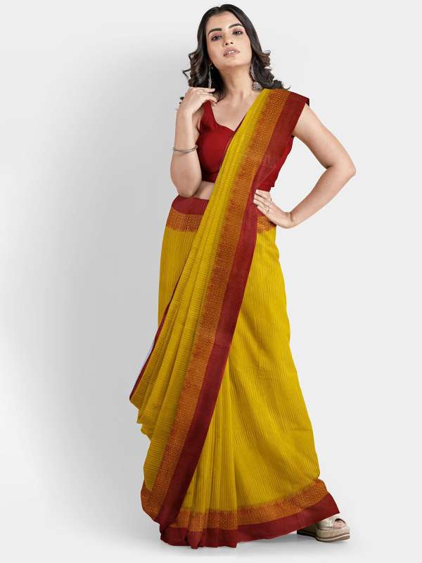 Tant silk saree with price sale