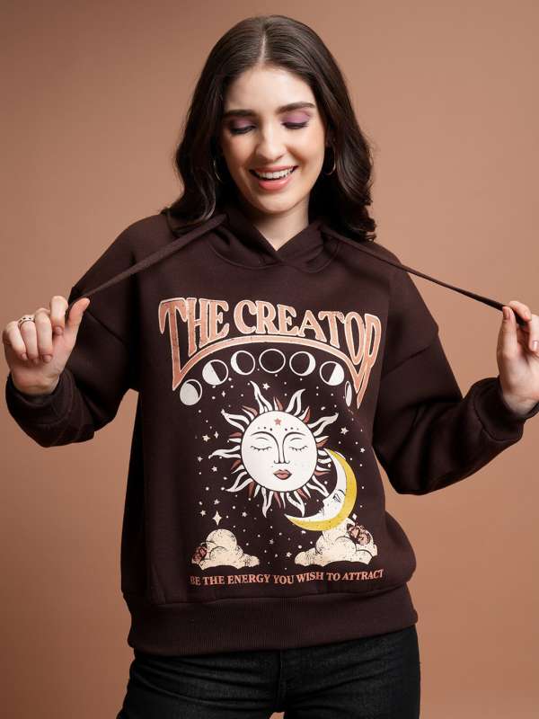 Hooded sweatshirt for womens online discount