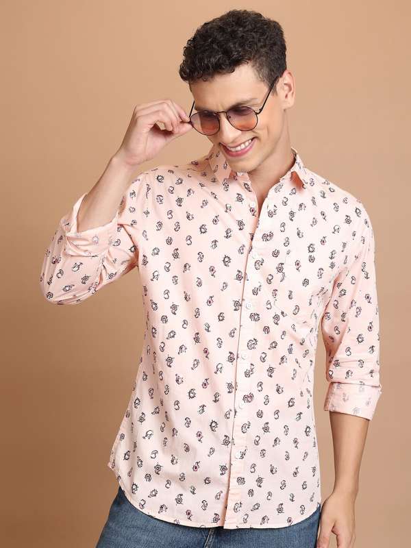 Paisley dress shirt mens hot sale