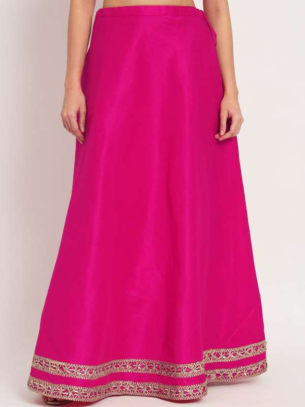 Pink Ethnic Skirt Buy Pink Ethnic Skirt online in India