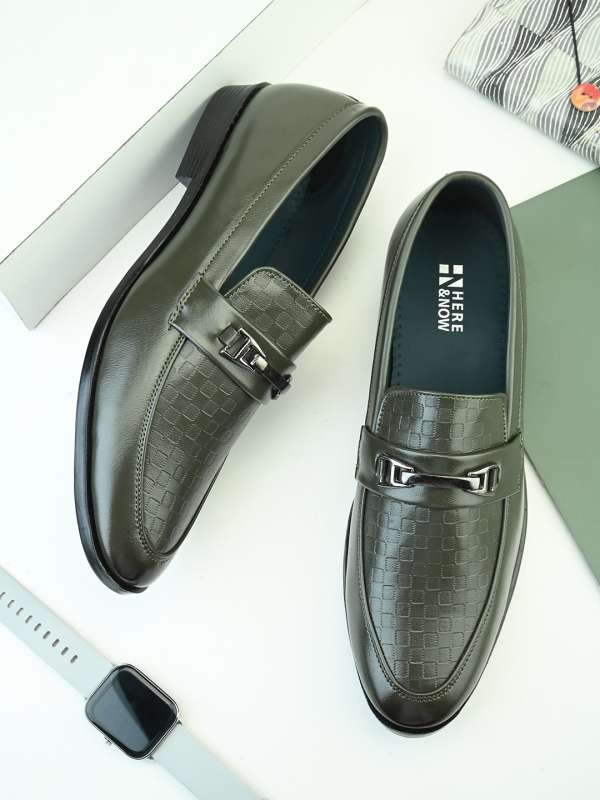 Mens green dress on sale boots