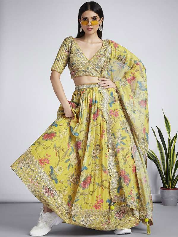 Buy Yellow Lehenga Online at Best Price Myntra