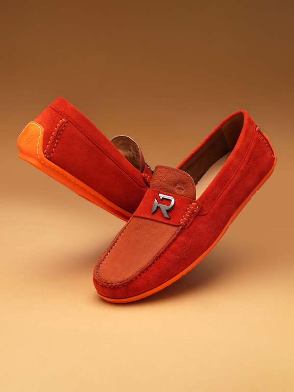 Orange suede shoes outlet
