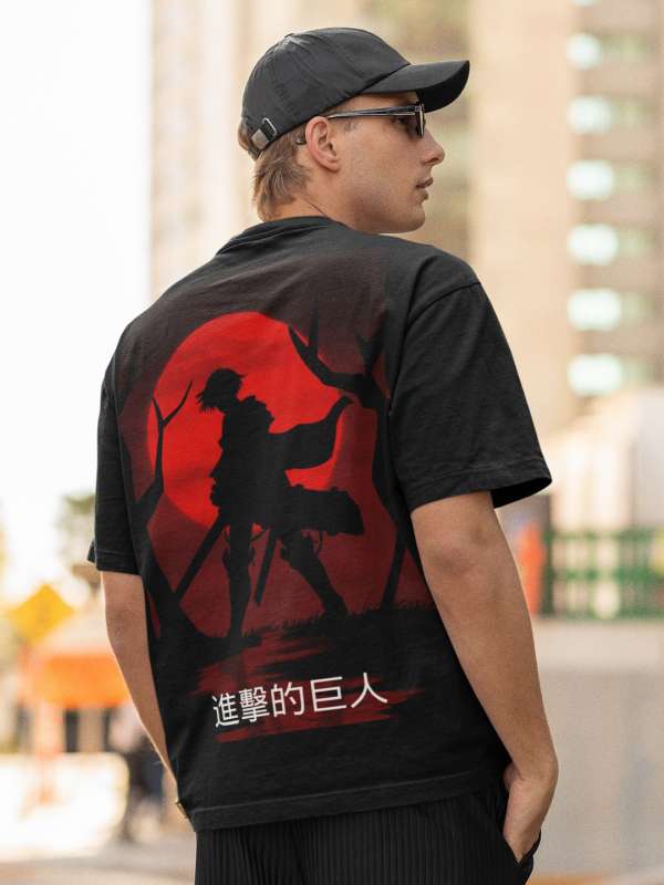 Attack on titan shirt india discount