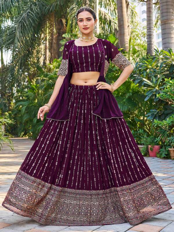 Lehenga with long jacket online discount