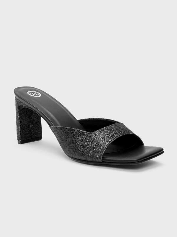 Buy 20Dresses Textured Party Block Heels Heels for Women 26089768 Myntra