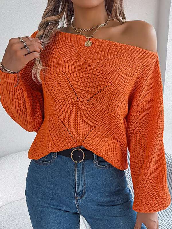 Cut out shoulder sweaters store