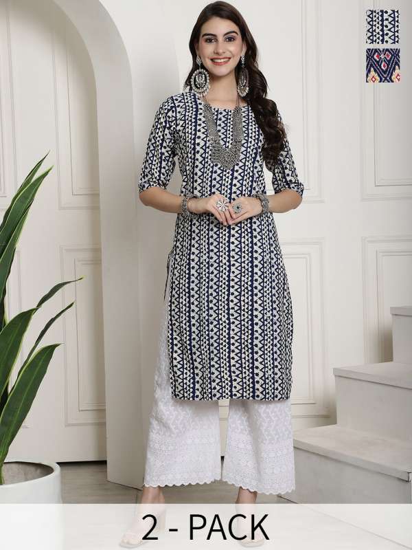 Straight 2024 cotton kurta
