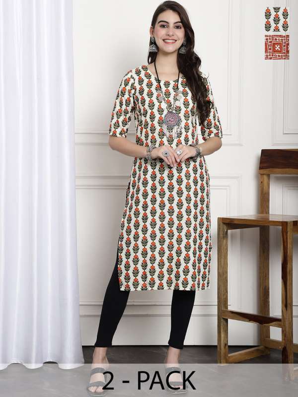 Crepe kurtis deals