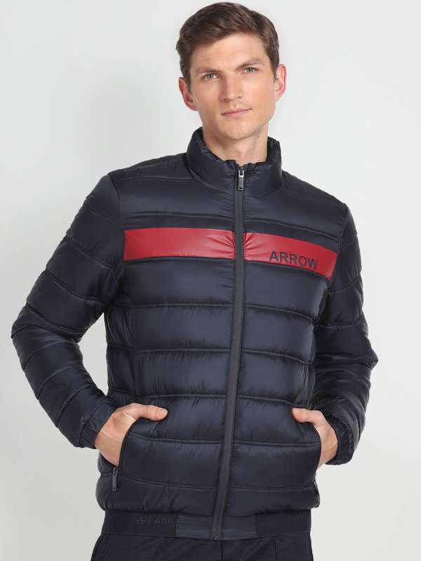Arrow sport full sleeve solid men's jacket top