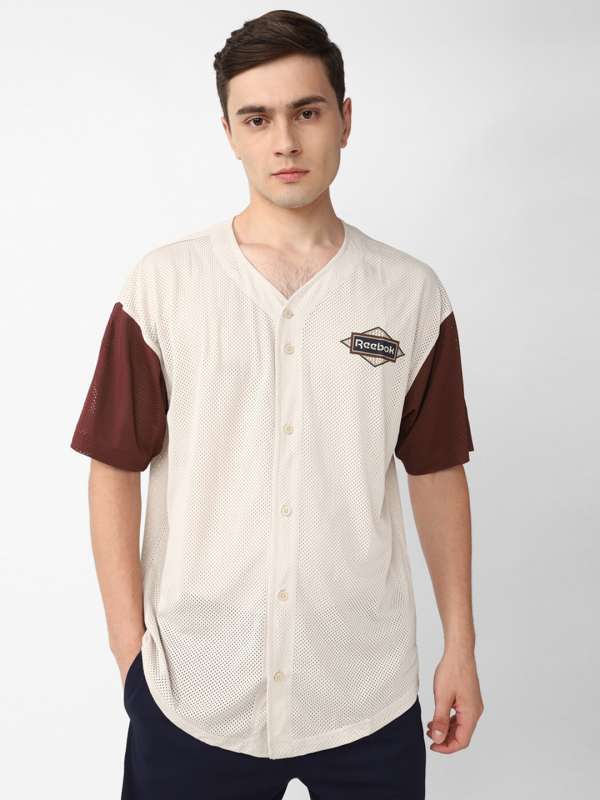 Reebok v neck t shirts new arrivals
