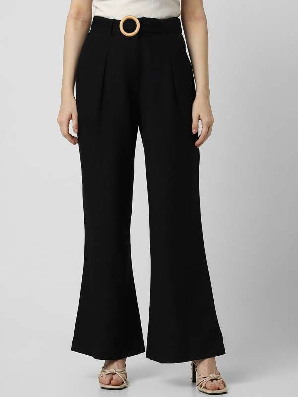 Van heusen linen trousers online