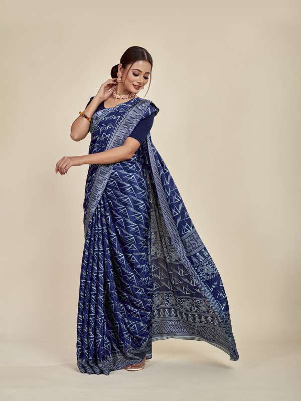 Buy Crepe Sarees Online Online in India Myntra