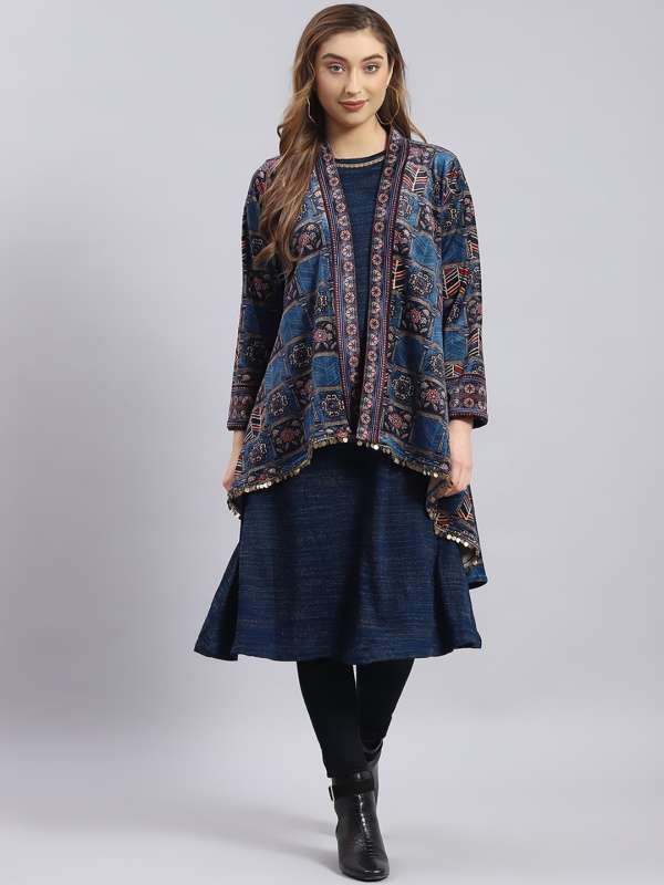 Myntra kurtis online with jacket