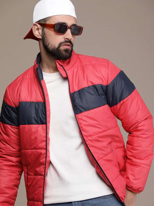HAPIMO Savings Mens Stand Collar Cotton Jacket India