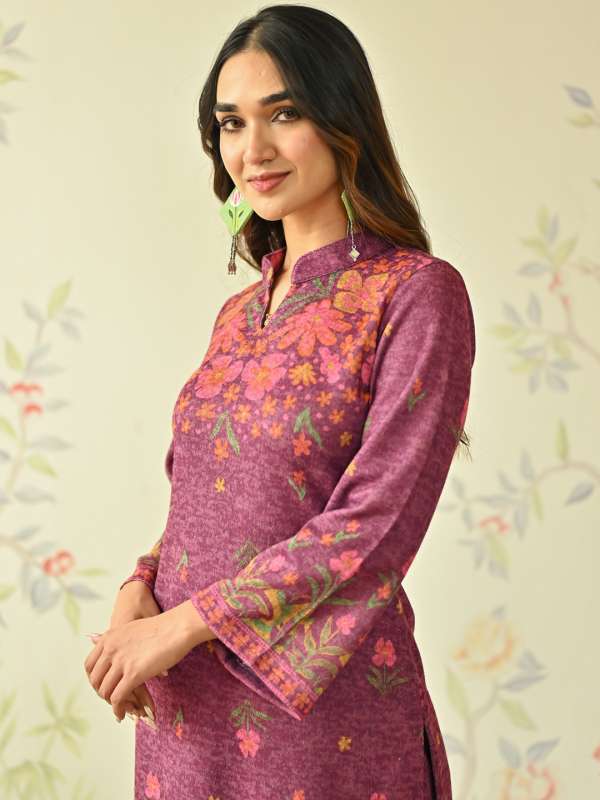 Woolen kurtas myntra hotsell