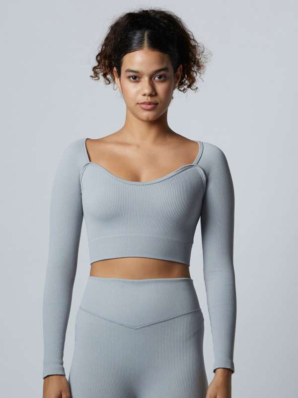 Sports Grey Top - Buy Sports Grey Top online in India