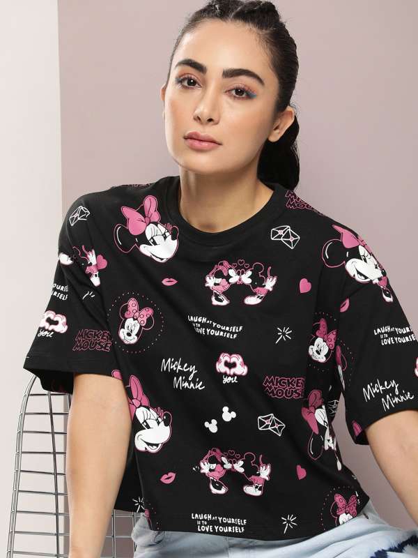 Mickey Women Tshirts - Buy Mickey Women Tshirts online in India