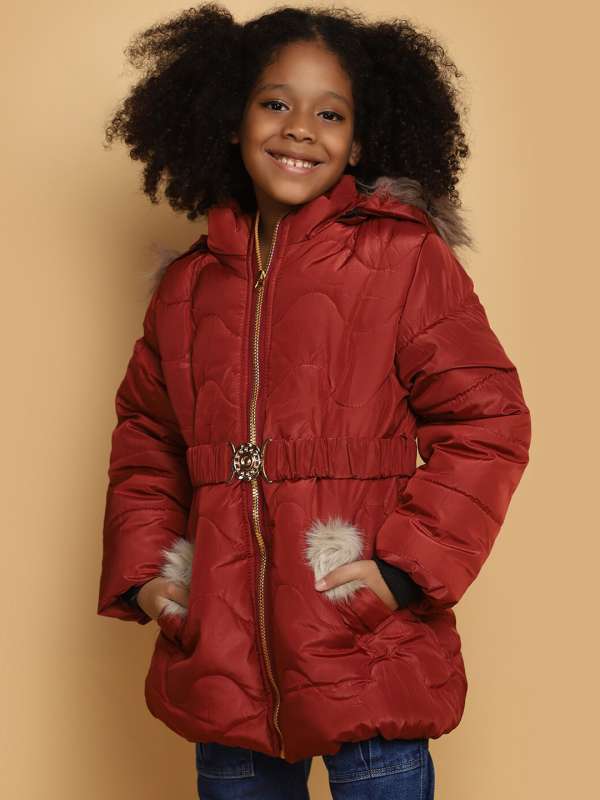 Padded girls coat on sale