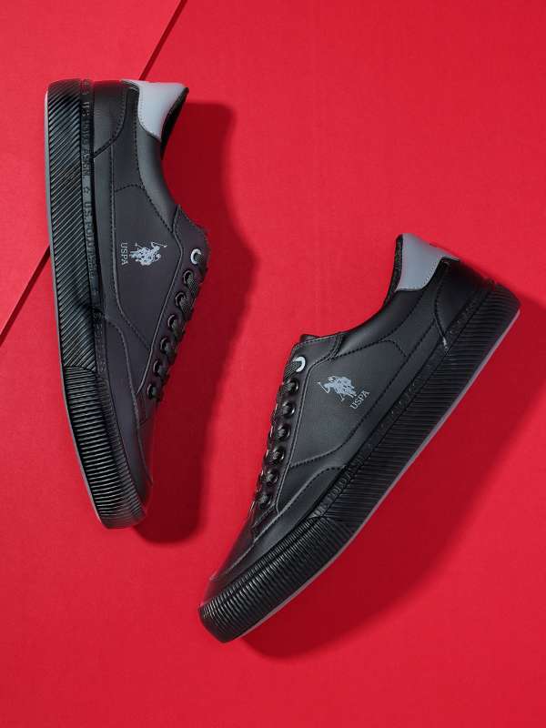 Us polo top shoes myntra
