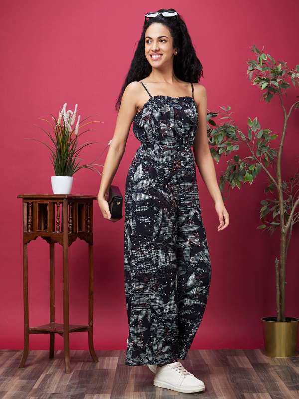 Floral jumpsuit dress new arrivals