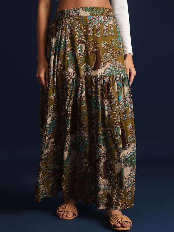 Kalamkari skirts shop online