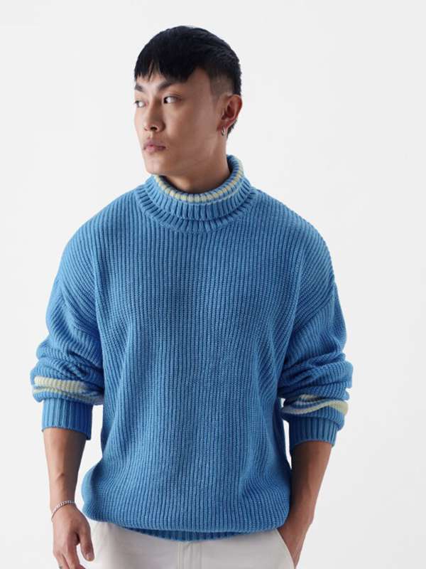 Myntra men's pullover cheap