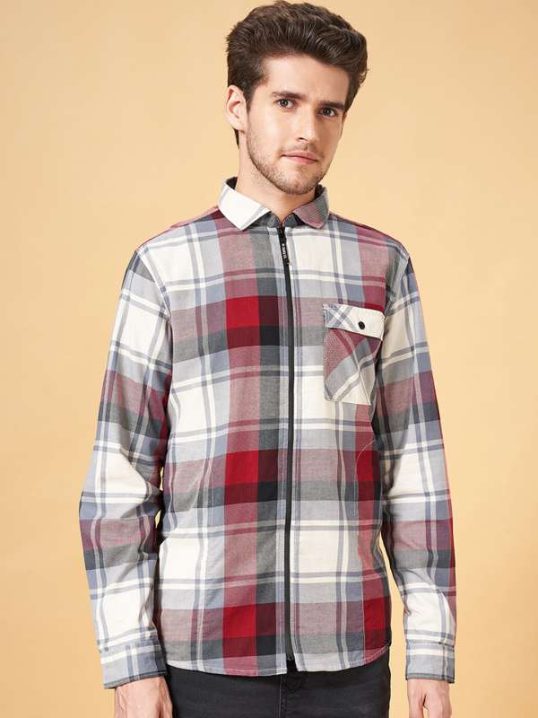 Sf jeans by pantaloons men's shirt top