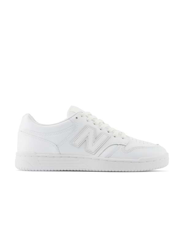 All white mens new hot sale balance shoes